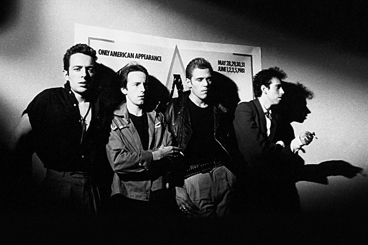 Foto: The Clash y su disco Sandinista! de 1980