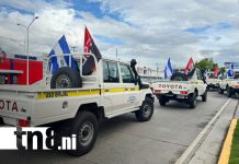 Foto: Camionetas para los SILAIS de Nicaragua / TN8