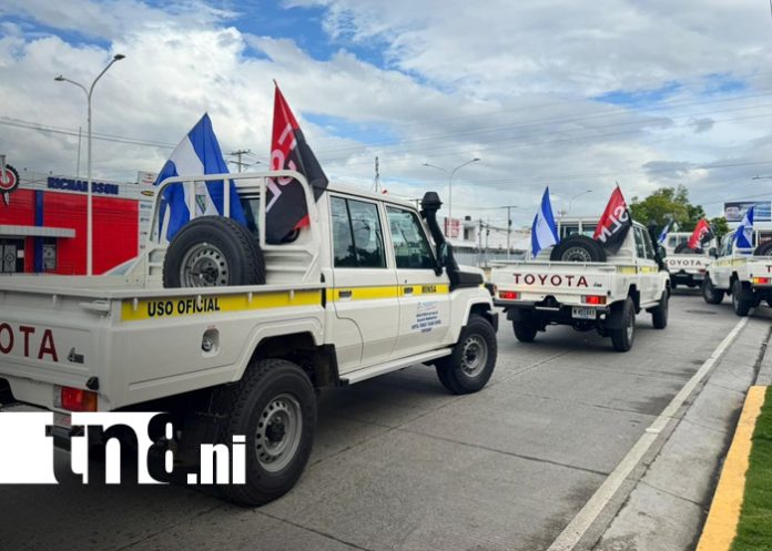 Foto: Camionetas para los SILAIS de Nicaragua / TN8 Foto: Camionetas para los SILAIS de Nicaragua / TN8