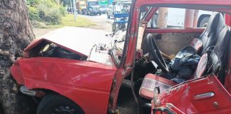 Foto: Accidente en Carretera Norte casi termina de desgracia /TN8