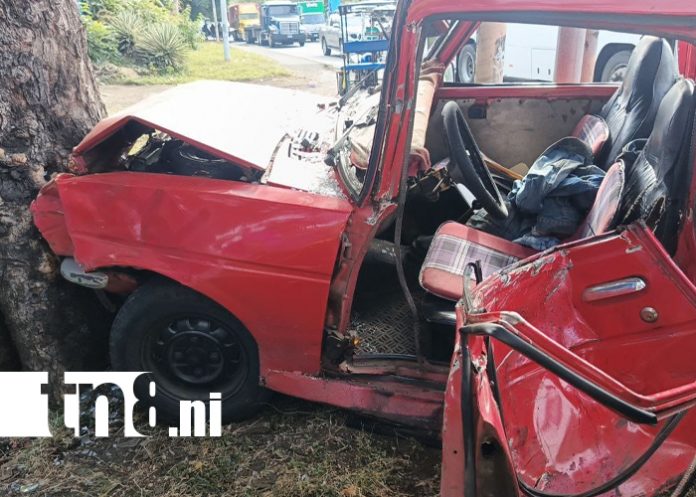 Foto: Accidente en Carretera Norte casi termina de desgracia /TN8