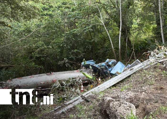 Foto: Accidente en carretera a Chontales / TN8