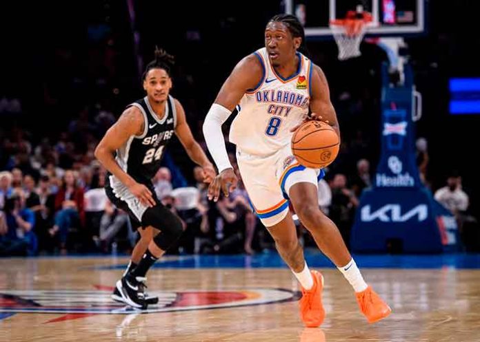 thunder, spurs, nba, baloncesto, deportes