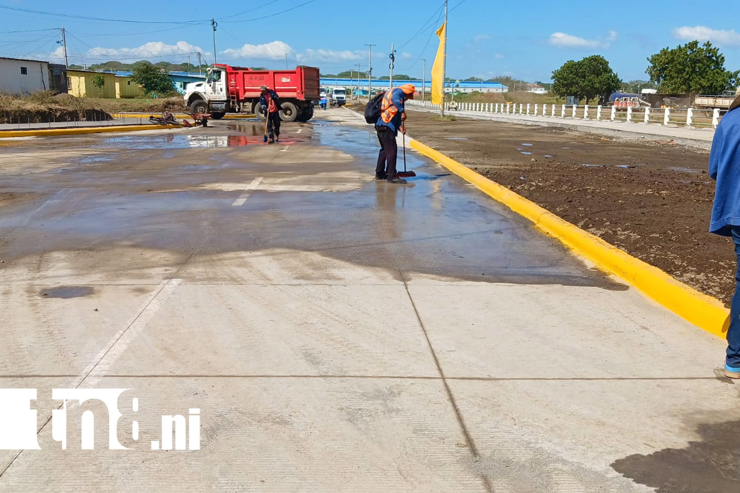 Foto: Navidad con progreso: Nuevas calles de concreto en Caminos del Río/ TN8