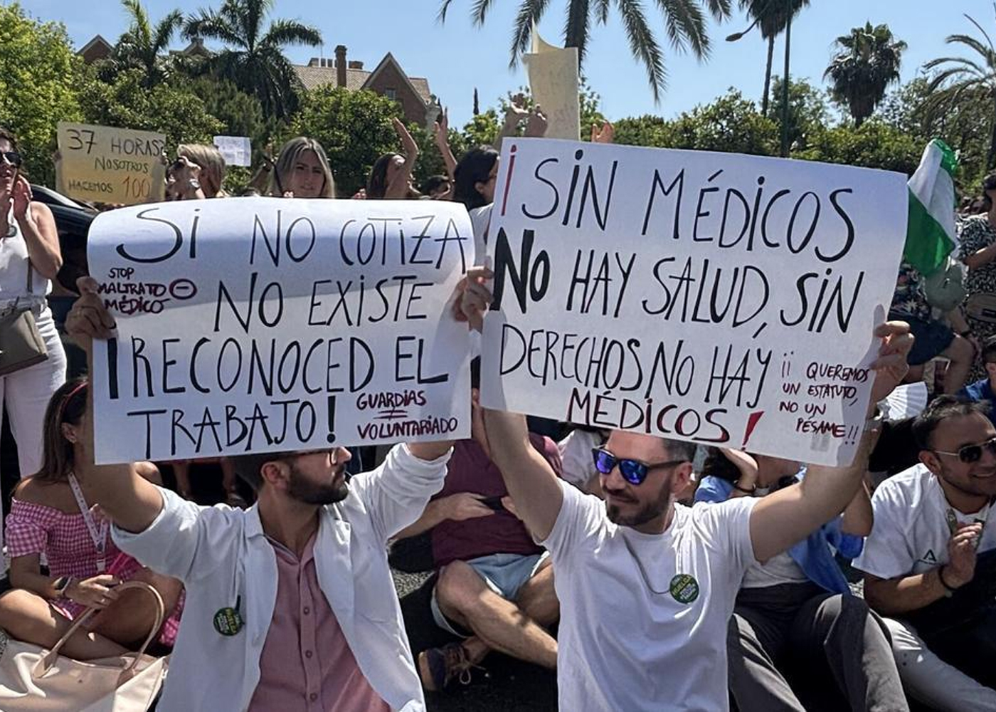 Foto: Más de 100.000 médicos paralizan España /Cortesía