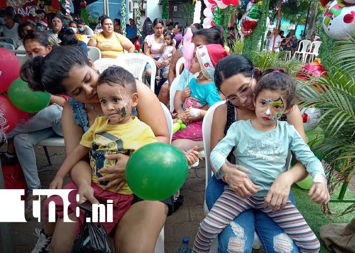 Foto: Show navideño para el Hospital La Mascota, en Managua / TN8