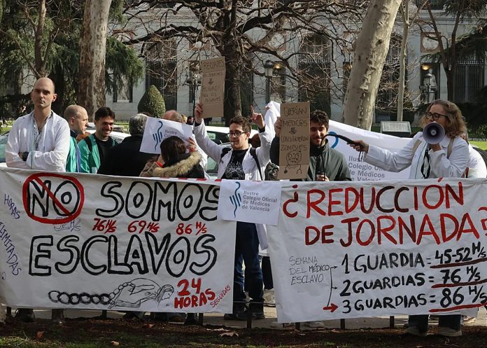 Foto: Más de 100.000 médicos paralizan España /Cortesía