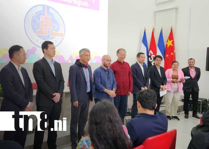 Foto: Encuentro entre comunicadores de Nicaragua y de la agencia de noticias Xinhua / TN8