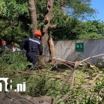 Foto: Ejercicio Nacional Multiamenazas de Nicaragua, desde Managua / TN8
