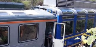 Foto: Un muerto y varios heridos tras accidente ferroviario en Perú / Cortesía