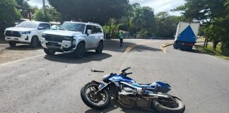 Foto: Accidente en Chontales deja a motociclista con diversas lesiones /TN8