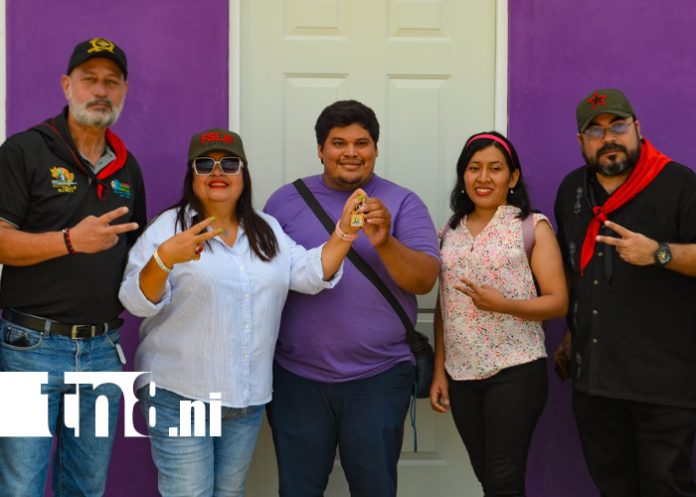Foto: 15 familias reciben sus nuevas casas en Masaya /TN8