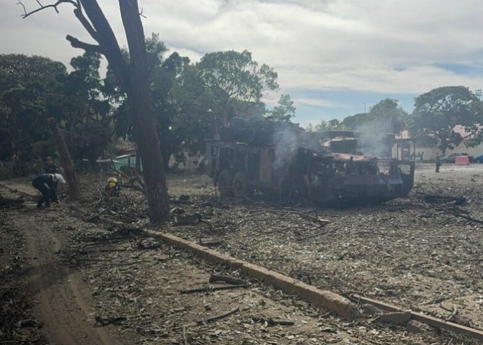 Foto: EE.UU. ataca base militar de Venezuela /cortesía