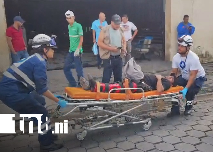 Foto:Imprudencia vial deja a peatón hospitalizado en Estelí/TN8.