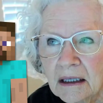 Foto: Abuela de 81 años triunfa en Minecraft por una causa noble/Cortesía