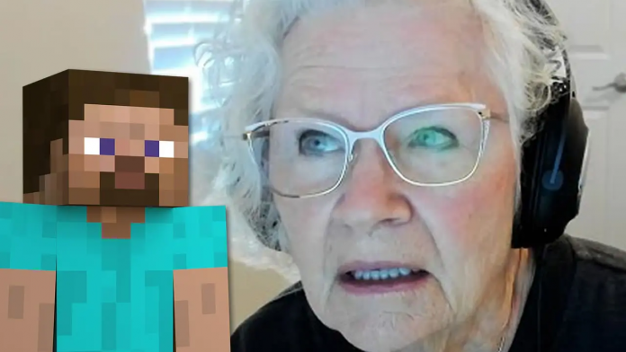 Foto: Abuela de 81 años triunfa en Minecraft por una causa noble/Cortesía