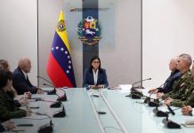Delcy Rodríguez: “En Venezuela hay un solo presidente y es Nicolás Maduro” Foto: EE. UU. contra Venezuela /cortesía