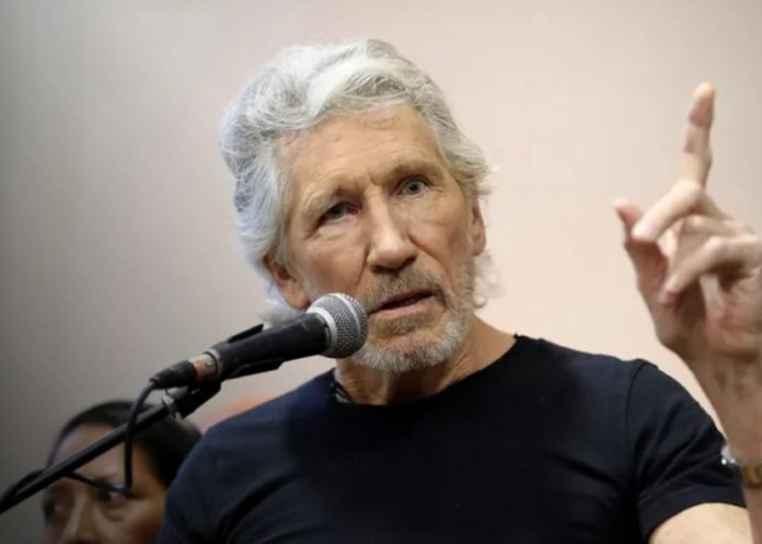 Foto: Roger Waters sobre Venezuela /cortesía