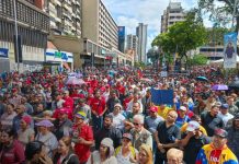 Protestas en Venezuela reclaman retorno urgente de Maduro y Cilia Flores Foto: Venezuela se levanta /cortesía