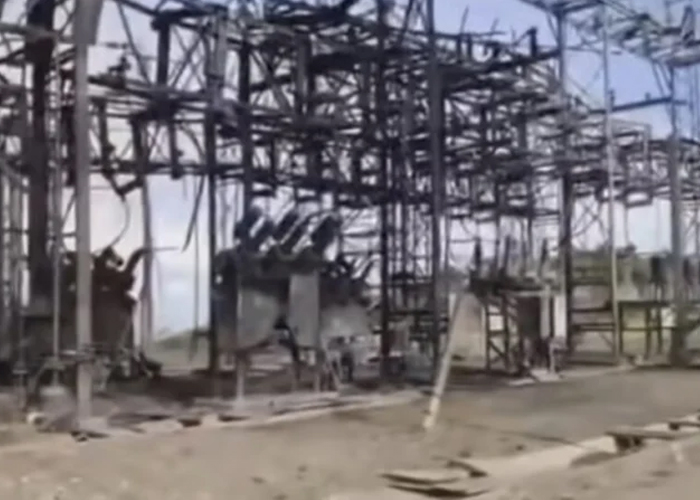Foto: Sistema eléctrico venezolano sufre afectaciones tras bombardeos/Cortesía