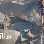Foto: Incendio de origen eléctrico causa pérdidas totales en vivienda de Jalapa/TN8