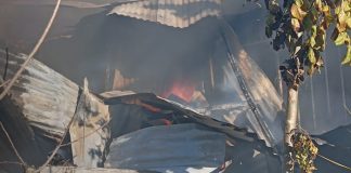 Foto: Incendio de origen eléctrico causa pérdidas totales en vivienda de Jalapa/TN8