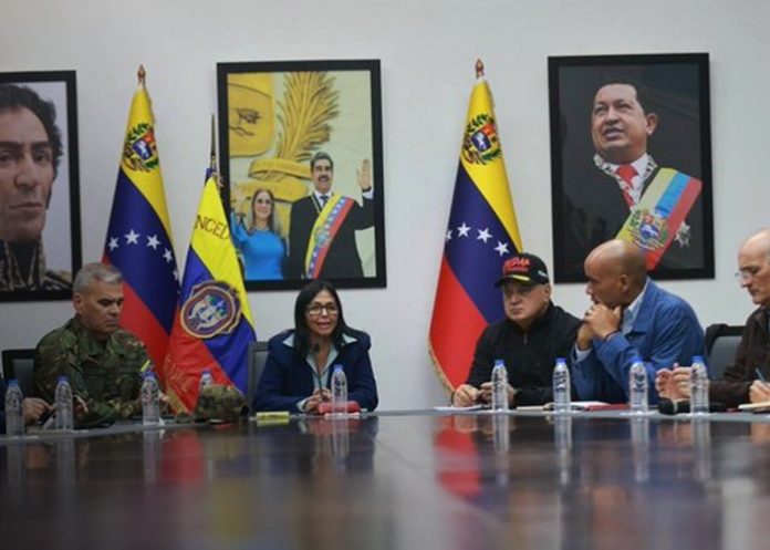 Foto: Delcy Rodríguez convoca cooperación internacional pese a la crisis/Cortesía