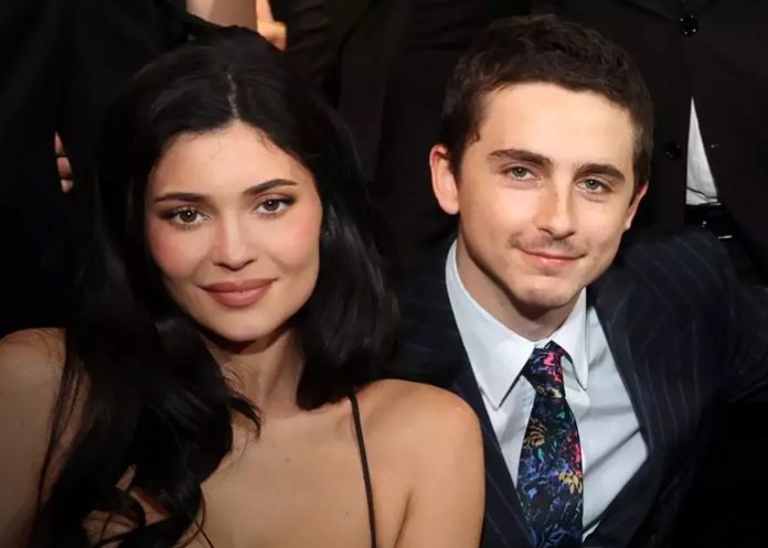 Foto: Timothée Chalamet y Kylie Jenner /cortesía