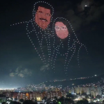 Foto:Drones y unidad nacional por la liberación de Maduro y Cilia Flores/Cortesía