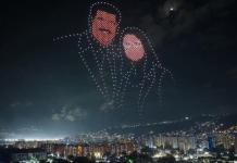 Foto:Drones y unidad nacional por la liberación de Maduro y Cilia Flores/Cortesía