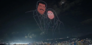Foto:Drones y unidad nacional por la liberación de Maduro y Cilia Flores/Cortesía