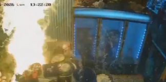 Foto: Explosión de tanque de gas desata pánico en mercado Israel Lewites/TN8