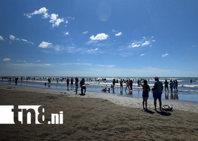 Foto: Año Nuevo, playa y familia en Nicaragua /TN8
