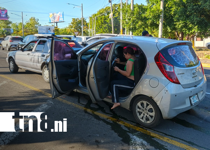 Foto: El cansancio provocó un accidente en la rotonda El Periodista/TN8