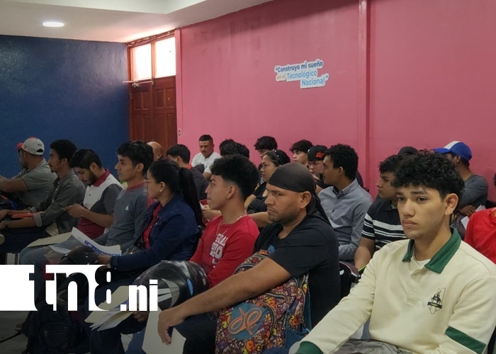 Foto: Juventud nicaragüense apuesta por el futuro: 60 % de matrícula alcanzada en INATEC / TN8