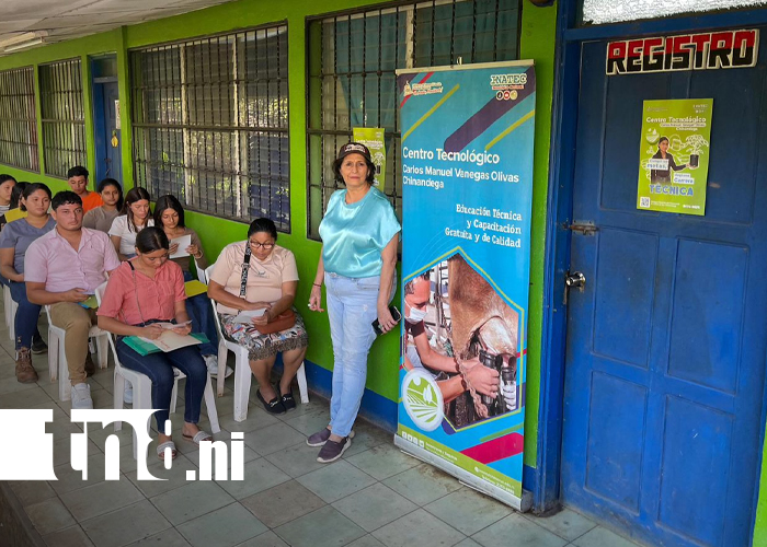 Foto: INATEC abre matrículas 2026 con carreras técnicas y becas gratuitas/TN8
