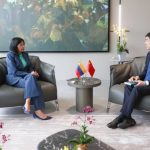 Foto: Delcy Rodríguez destaca firme postura de China sobre soberanía de Venezuela/Cortesía