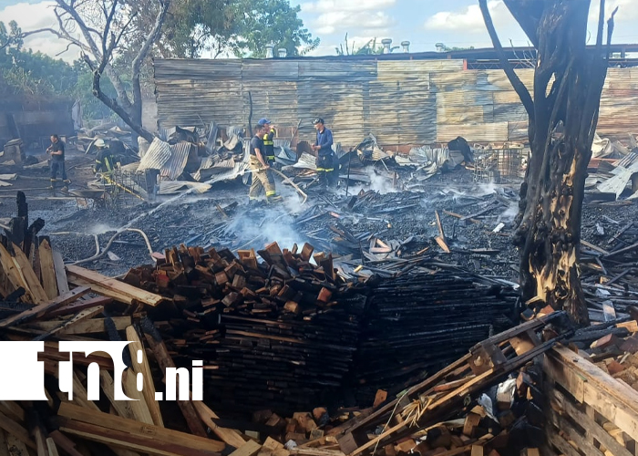 Foto: Incendio en Sabana Grande /TN8