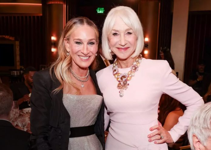 Foto: Sarah Jessica Parker y Helen Mirren /cortesía