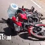 Foto: San Rafael del Sur reporta accidente de motos con conductor lesionado/Tn8
