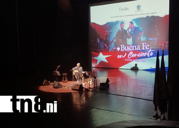 Foto: Buena Fe celebra en Managua el 67 aniversario de la Revolución Cubana/TN8