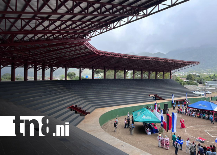 Foto: Jinotega celebra la inauguración de la quinta etapa del nuevo estadio de béisbol/TN8