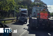 Trágico accidente en Telica – Malpaisillo deja un fallecido y cuantiosos daños materiales Foto: Trágico accidente en Telica – Malpaisillo deja un fallecido y cuantiosos daños materiales/TN8
