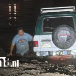 Foto: Conductor pierde el control y su vehículo cae a la quebrada El Potrero en Juigalpa/TN8