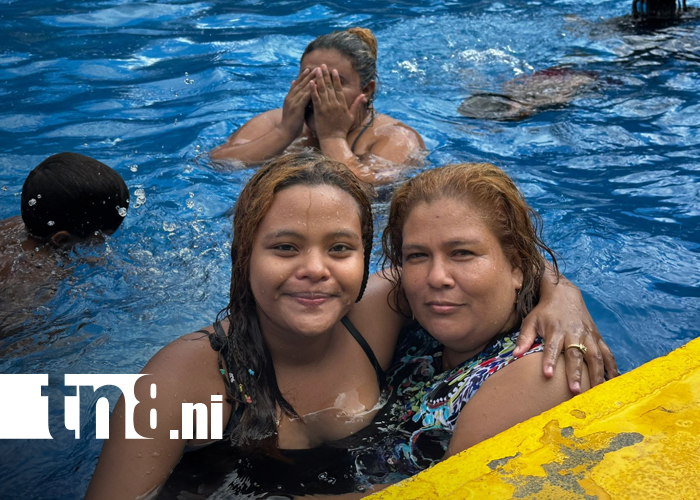 Foto: Familias disfrutan del Centro Turístico Xilonem previo al regreso a clases/TN8