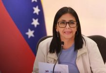 Delcy Rodríguez reafirma la unidad nacional: “No lograrán dividir al pueblo venezolano” Foto: Delcy Rodríguez al pueblo de Venezuela /cortesía