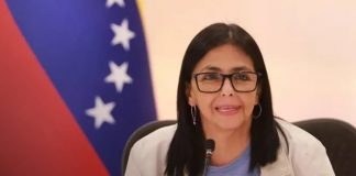 Foto: Delcy Rodríguez al pueblo de Venezuela /cortesía