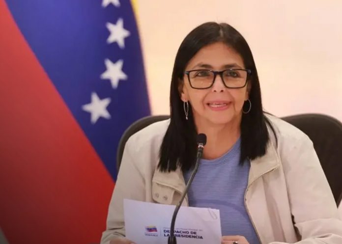 Foto: Delcy Rodríguez al pueblo de Venezuela /cortesía