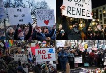 Protestas en Estados Unidos contra ICE tras asesinato en Mineápolis Foto: Indignación en Estados Unidos /cortesía