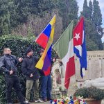 Foto: Nicaragua acompaña homenaje a combatientes cubanos y venezolanos en Roma / Cortesía